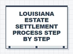 Louisiana Estate Settlement Steps Explained